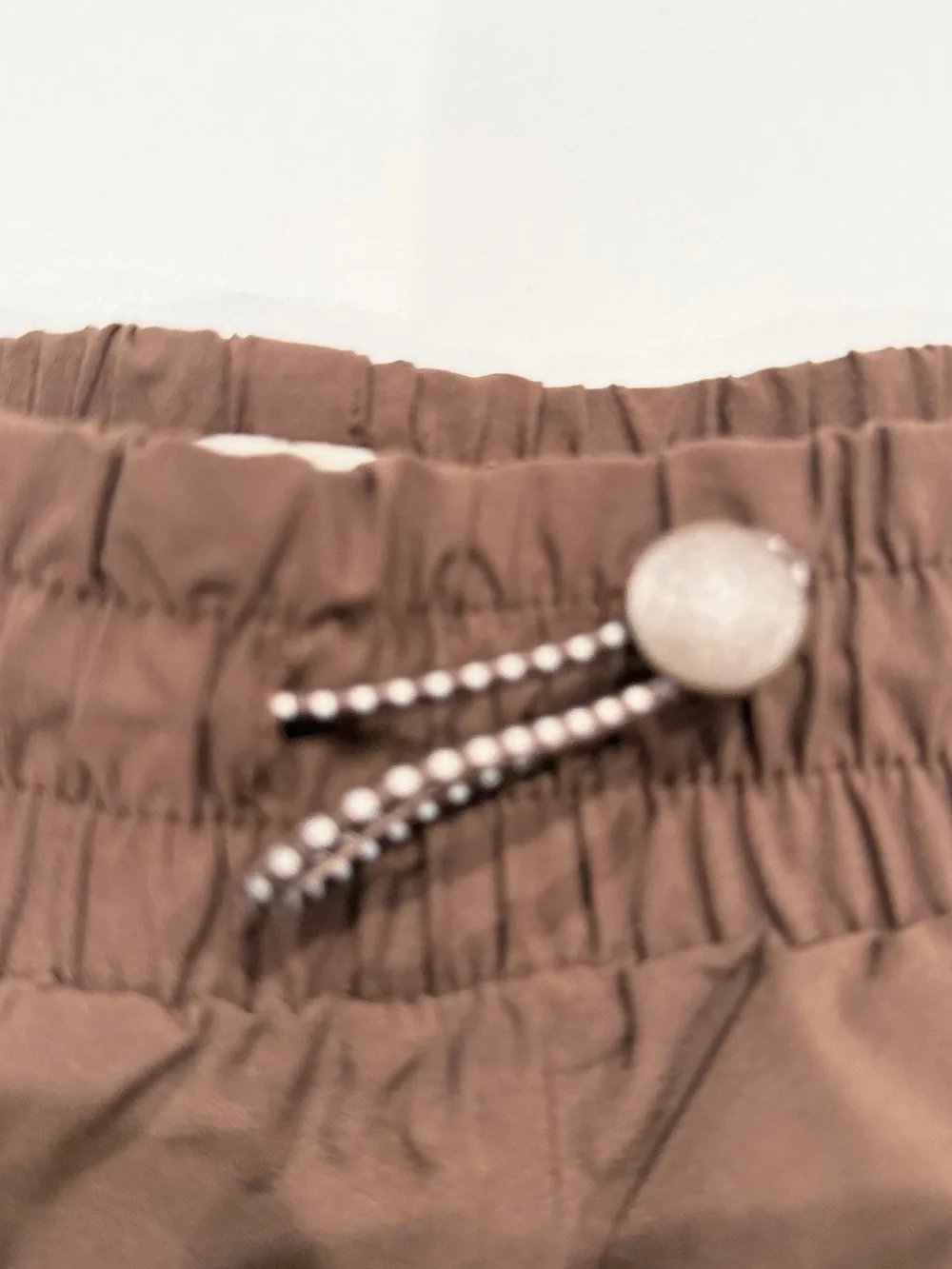 Avalanche Men's Brown Athletic Elastic Waist Shorts